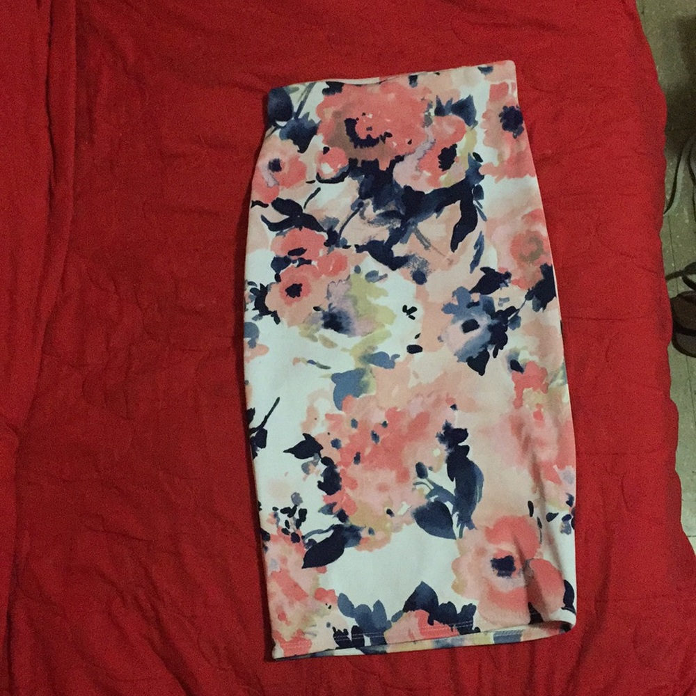 Floral skirt